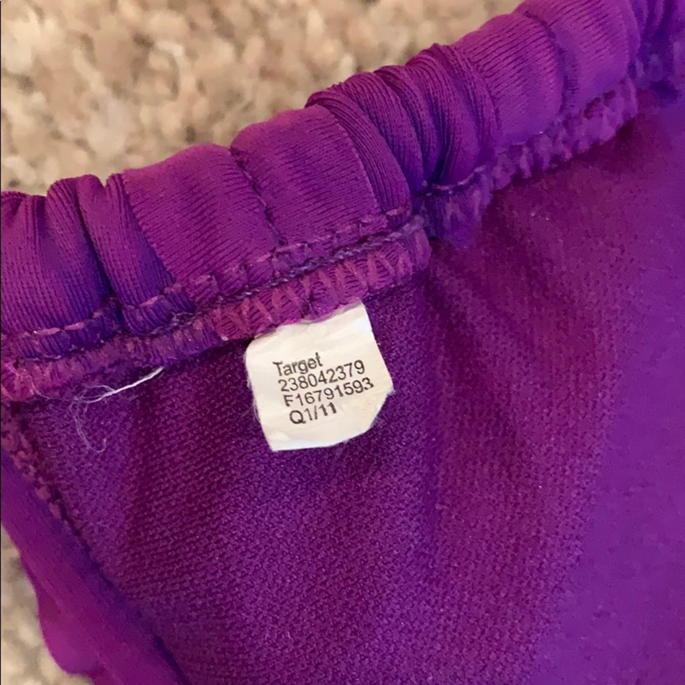 Purple Ruffle Bikini Top - Picture 3 of 4